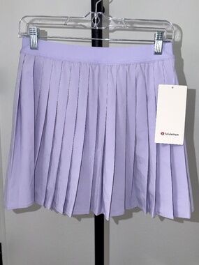 Lululemon, High-Rise Pleated Tennis Skirt Long, Lilac